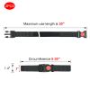 Cosmos 2 Pcs Bike Wheel Stabilizer Straps Anti-Slip Adjustable Fastening Tie Down Straps Reusable Versatile Hook & Loop Securing Straps view 2