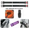 Cosmos 2 Pcs Bike Wheel Stabilizer Straps Anti-Slip Adjustable Fastening Tie Down Straps Reusable Versatile Hook & Loop Securing Straps view 4