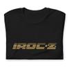 80s 90s 3rd Gen Chevy Camaro IROC-Z Short-Sleeve Unisex T-Shirt Black view 3