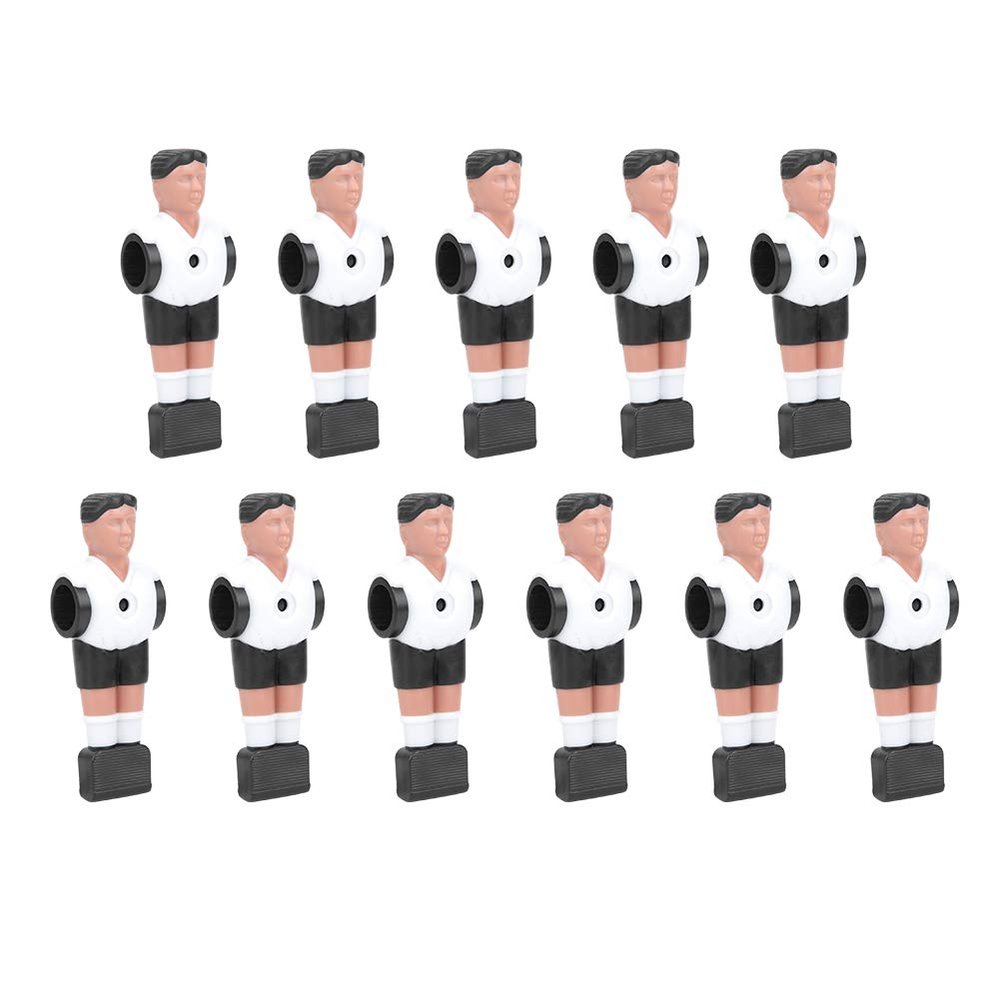 Keenso Table Soccer Ball Player,11Pcs 1.4M Table Soccer Ball,Player Man Replacements,Table Football Game,Machine Accessory Chess, Leisure Sports Chess, Leisure Sports