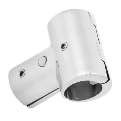 Boat Hand Rail Fitting, Stainless Steel 3 Way Connector for Yacht Deck, Boat Yacht Marine Handrail Tee Fittings - Durable and