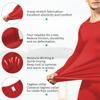 Men's Compression Shirts Long Sleeve, Base-Layer Quick Dry Workout T Shirts Sports Running Tops for Gym Red view 4