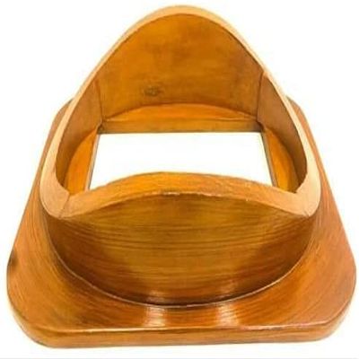 Antique 18Inches U.S. Navy Mark V Diving Divers Helmet Rosewood Base