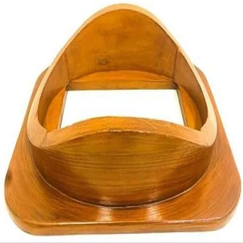 Antique 18Inches U.S. Navy Mark V Diving Divers Helmet Rosewood Base