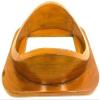 Antique 18Inches U.S. Navy Mark V Diving Divers Helmet Rosewood Base view 1