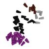 40 Pieces Bike Tire Valve Stem Caps French Bicycle Air Tire Caps Bike Plastic Valve Caps for Presta Valve Caps view 1