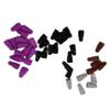 40 Pieces Bike Tire Valve Stem Caps French Bicycle Air Tire Caps Bike Plastic Valve Caps for Presta Valve Caps view 2