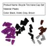 40 Pieces Bike Tire Valve Stem Caps French Bicycle Air Tire Caps Bike Plastic Valve Caps for Presta Valve Caps view 4
