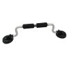 YRHH Boat Canoe Suction Cup Mount, Aluminum Kayak Suction Cup Mount, Scratch-Resistant Luggage Rack Load Support, Black & Silver view 1