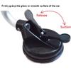 YRHH Boat Canoe Suction Cup Mount, Aluminum Kayak Suction Cup Mount, Scratch-Resistant Luggage Rack Load Support, Black & Silver view 3