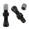 2PCS 44MM Aluminum Alloy Tubeless Valve Schrader Stems American Valves for Road MTB Bicycle Black view 1
