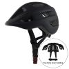 Kids Bike Helmet for Ages 1-8 Years, Adjustable Toddler Boys and Girls Helmets, Lightweight Child Infant Bicycle Cycling Scooter Sports Helmet XS, 48-50cm,Black view 2