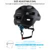 Kids Bike Helmet for Ages 1-8 Years, Adjustable Toddler Boys and Girls Helmets, Lightweight Child Infant Bicycle Cycling Scooter Sports Helmet XS, 48-50cm,Black view 3