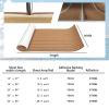 KXKZREN Boat Flooring EVA Foam Decking Sheet Faux Teak Marine Mat Non-Slip Boat Carpet Self-Adhesive Flooring for Jon Boats Motorboat RV Yacht Kayak Swim Platform 35.4 x 94.5 inch,23.25 sq.ft view 2