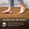 KXKZREN Boat Flooring EVA Foam Decking Sheet Faux Teak Marine Mat Non-Slip Boat Carpet Self-Adhesive Flooring for Jon Boats Motorboat RV Yacht Kayak Swim Platform 35.4 x 94.5 inch,23.25 sq.ft view 4