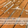 KXKZREN Boat Flooring EVA Foam Decking Sheet Faux Teak Marine Mat Non-Slip Boat Carpet Self-Adhesive Flooring for Jon Boats Motorboat RV Yacht Kayak Swim Platform 35.4 x 94.5 inch,23.25 sq.ft view 3