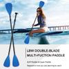 LBW SUP Paddle Board Paddle Stand up Paddleboard Paddles - 3-Piece or 4-Piece Floating Alloy Portable SUP Kayak Paddle Adjustable 2-Sided Paddle view 2
