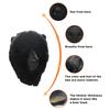 Black Bear Head Mask Full Face Plush Bear Costume Deluxe Halloween Party Animal Head Masks view 3