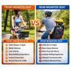 UrRider Child Bike Seat, Front Mount Kids Bike Seat,Fit Mountain Bikes, Cruiser Bikes, Folding Bikes, Ultra Light,Portable, Tool-Free, Quick-Release,Toddler Bike Seat for 2-6 Years(up to 60lbs) view 4