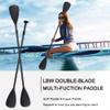 LBW SUP Paddle Board Paddle Stand up Paddleboard Paddles - 3-Piece or 4-Piece Floating Alloy Portable SUP Kayak Paddle Adjustable 2-Sided Paddle view 2