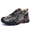 hongrenamz Camping Boots Lace-up Men Women Walking Climbing Shoes Mountain Trekking Shoes Non-Slip Breathable for Travelling Backpacking Hiking Biking Red-EU38 view 1