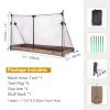 OneTigris Solo Mesh Tent, Ultralight Screen House with 3000 Waterproof Bathtub Floor for Camping Hiking Backpacking Traveling Fishing Patio view 3