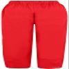 DLFE Summer Pants for Women Casual Pockets Cotton Linen Wide Leg Drawstring Elastic Waist Capris Crop Pants (Large,1-Red) view 2