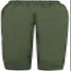 DLFE Summer Pants for Women Casual Pockets Cotton Linen Wide Leg Drawstring Elastic Waist Capris Crop Pants (X-Large,1-Army Green) view 2
