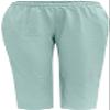 DLFE Summer Pants for Women Casual Pockets Cotton Linen Wide Leg Drawstring Elastic Waist Capris Crop Pants (Small,1-Light Green) view 2