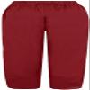 DLFE Summer Pants for Women Casual Pockets Cotton Linen Wide Leg Drawstring Elastic Waist Capris Crop Pants (Large,1-Wine) view 2