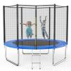 AOTOB Trampoline with Safety Net for Kids Outdoor 10FT ASTM 400LBS-Blue view 1