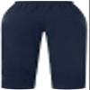 DLFE Summer Pants for Women Casual Pockets Cotton Linen Wide Leg Drawstring Elastic Waist Capris Crop Pants (XX-Large,3-Navy) view 3