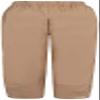 DLFE Summer Pants for Women Casual Pockets Cotton Linen Wide Leg Drawstring Elastic Waist Capris Crop Pants (XX-Large,1-Khaki) view 2