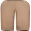DLFE Summer Pants for Women Casual Pockets Cotton Linen Wide Leg Drawstring Elastic Waist Capris Crop Pants (XX-Large,1-Khaki) view 3