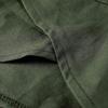 DLFE Summer Pants for Women Casual Pockets Cotton Linen Wide Leg Drawstring Elastic Waist Capris Crop Pants (4X-Large,1-Army Green) view 4