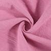 DLFE Summer Pants for Women Casual Pockets Cotton Linen Wide Leg Drawstring Elastic Waist Capris Crop Pants (4X-Large,1-Pink) view 3