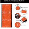 TOSSPER Survival Sleeping Bag, Waterproof Emergency Bivvy Bag Blanket Reusable for Outdoor Camping Hiking Keep Warm view 4