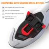NAACOO SPD-SL Bike Cleats Compatible with Shimano SPD-SL Road Pedals, Durable 3-Hole Cycling Shoe Clips for Efficient Power Transfer, 0/2/6 Float Optional view 3