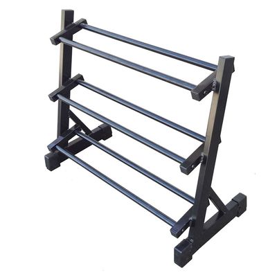 Racks Large Capacity Dumbbell Multi-Layer Dumbbell Stand Home Dumbbell Shelves Dumbbell Display Stand Gym Fitness Equipment Dumbbell (Color : Black, Size : 70 * 32 * 58cm)