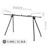 XCMAN Cross Country Nordic Ski Waxing Single Profile Bench Table with Foldable Legs for Traveling,Adjustable Waxing Profile Length 47.2 to 78.7inch view 2