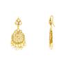 Bodha Traditional Indian Gold Plated Fashion Designer Kundan Chandbali Earring and Maang Tikka Combo Set for Women (SJ_1510) view 2