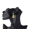 Bodha Traditional Indian Gold Plated Fashion Designer Kundan Chandbali Earring and Maang Tikka Combo Set for Women (SJ_1510) view 3