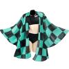 Roocnie Women Swimsuit Anime Cosplay Bikini Anime Costume Bathing Suit Cover Up Set M view 1