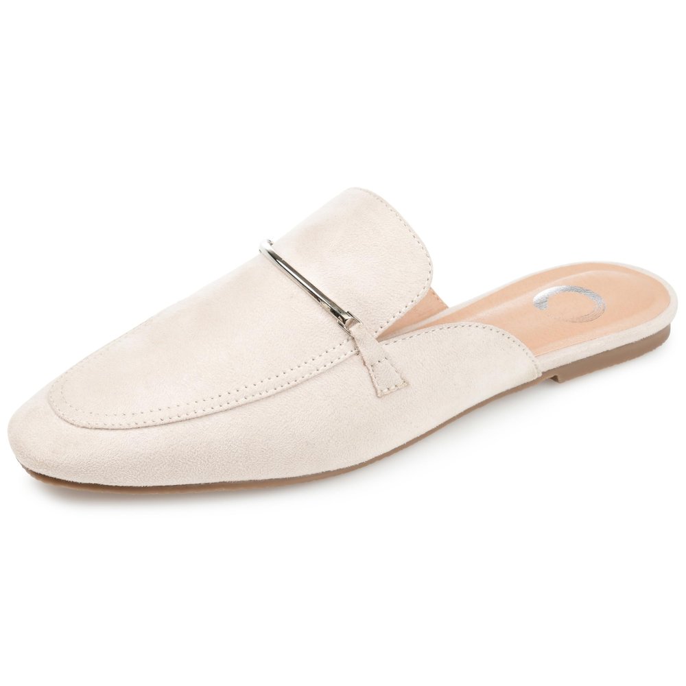 Journee Collection Women's Ameena Mule, Beige, 7.5