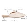Journee Collection Women's Ameena Mule, Beige, 7.5 view 2