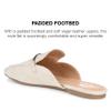 Journee Collection Women's Ameena Mule, Beige, 7.5 view 3