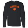 AL03 - Sam Houston Bearkats Arch Logo Long Sleeve T Shirt - X-Large - Black view 1