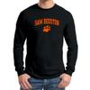 AL03 - Sam Houston Bearkats Arch Logo Long Sleeve T Shirt - X-Large - Black view 2