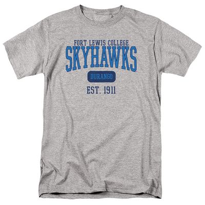Fort Lewis College Official Est. Date Unisex Adult T Shirt,Est. Date, 4X-Large