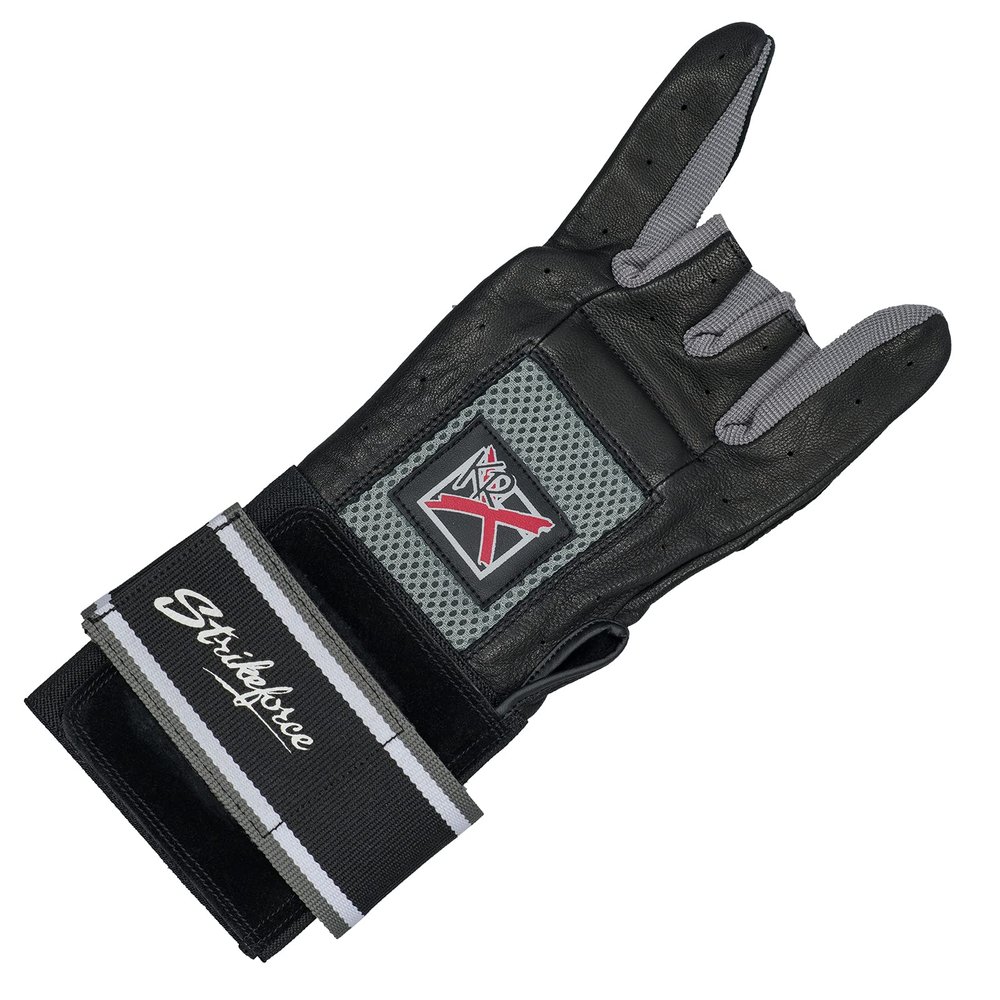 Strikeforce Pro Force Positioner Bowling Glove Black (Small, Left)